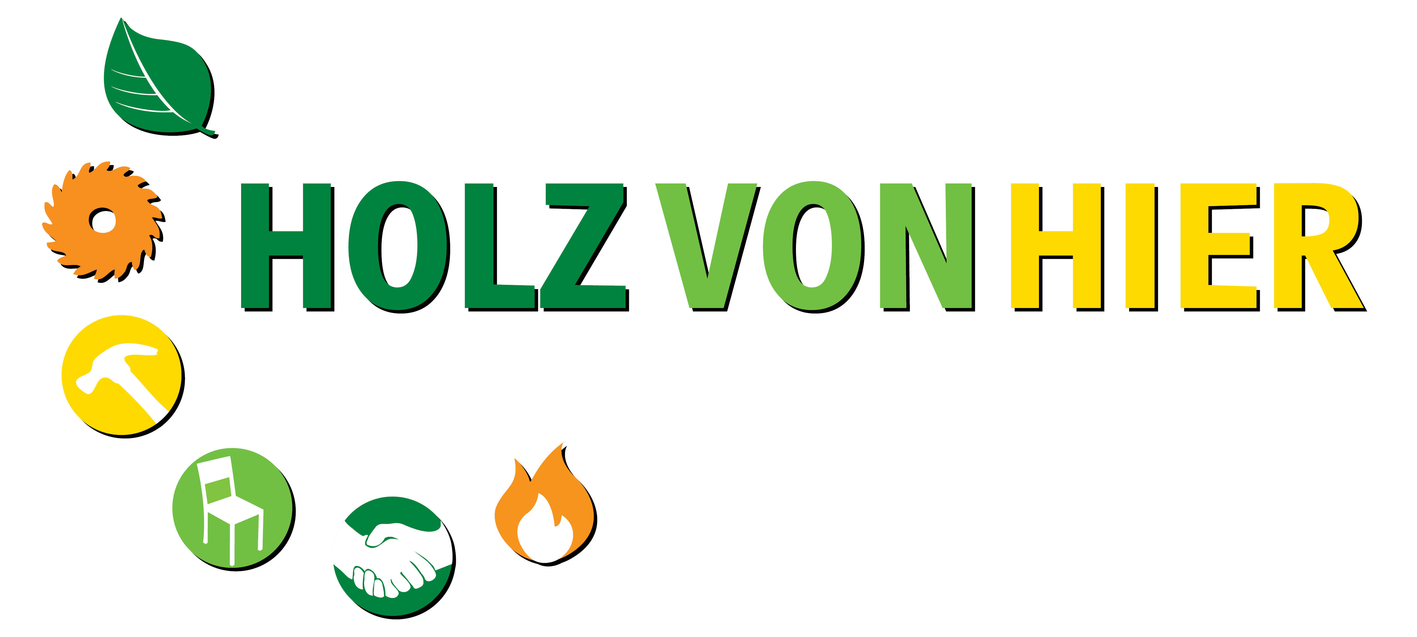 Logo "Holz von Hier" gemeinnützige GmbH