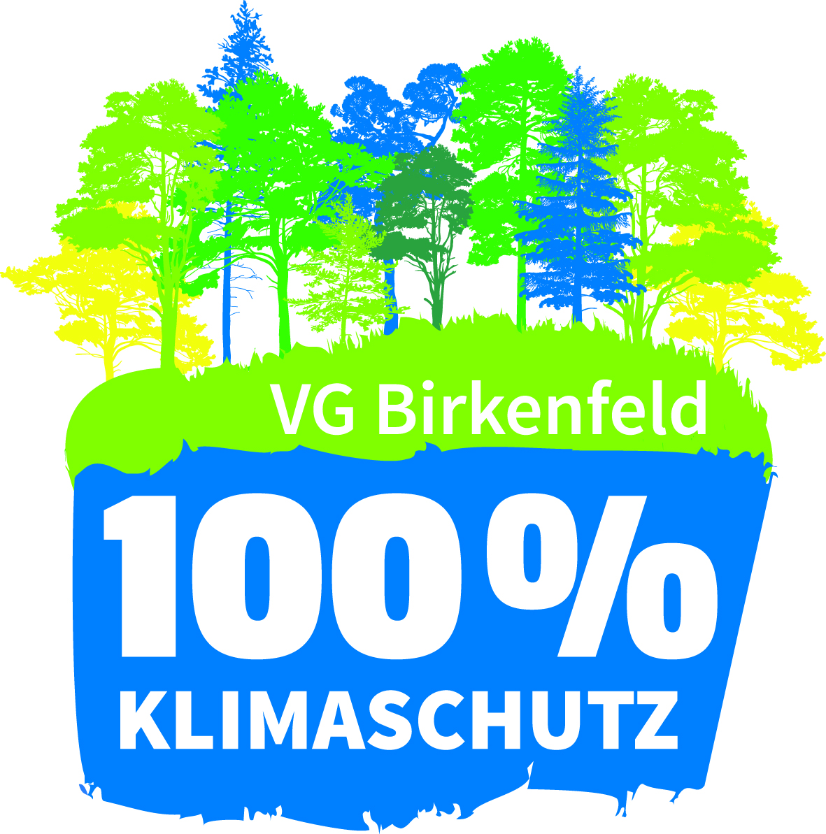 Logo 100 % Klimaschutz VG Birkenfeld