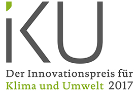 Logo des Deutschen Innovationspreises für Klima und Umwelt (IKU) Logo des Deutschen Innovationspreises für Klima und Umwelt (IKU)