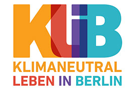 Logo des Projekts "Klimaneutral leben in Berlin" Logo des Projekts "Klimaneutral leben in Berlin"