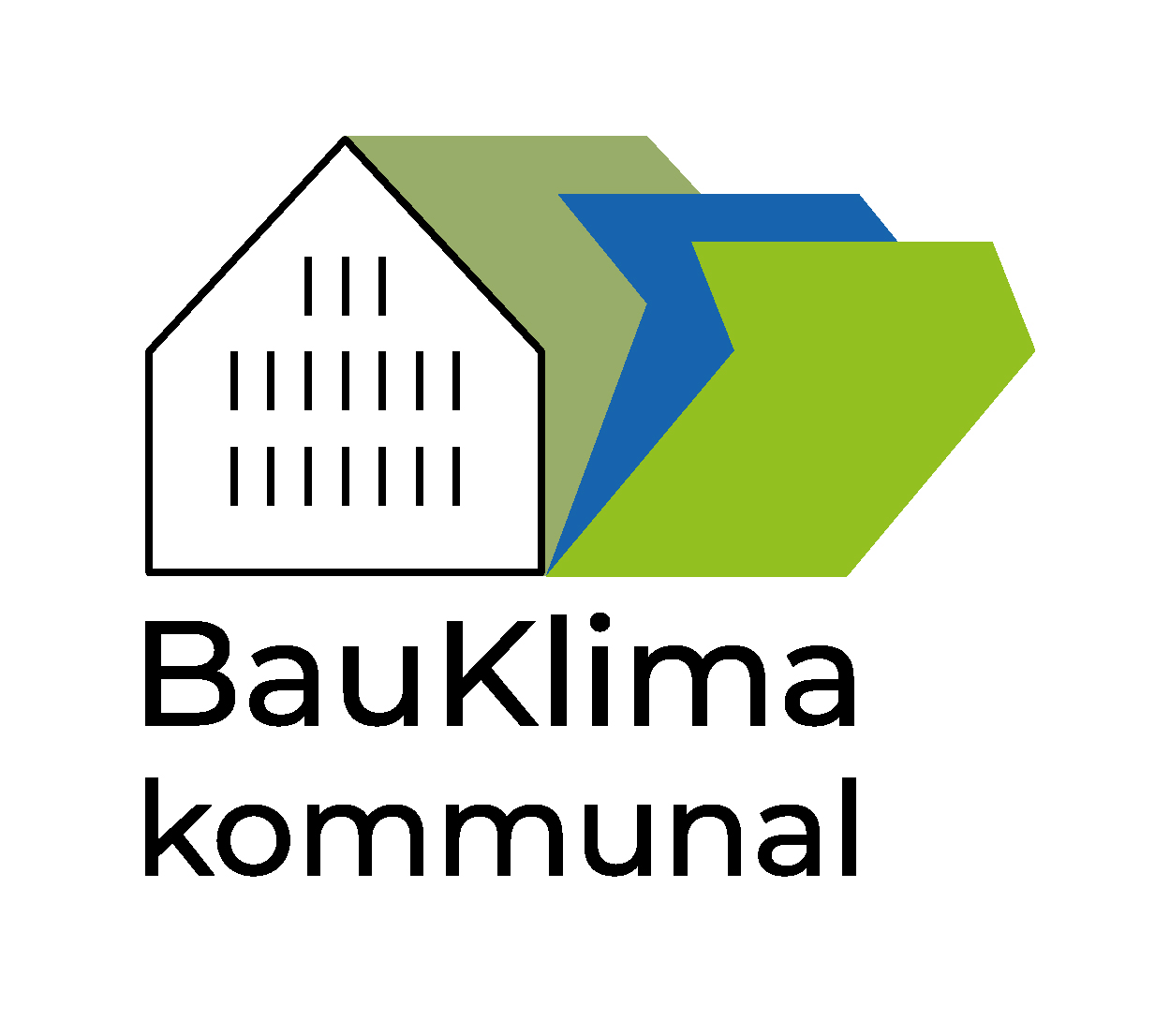 Logo des Projekts BauKlima-Kommunal 