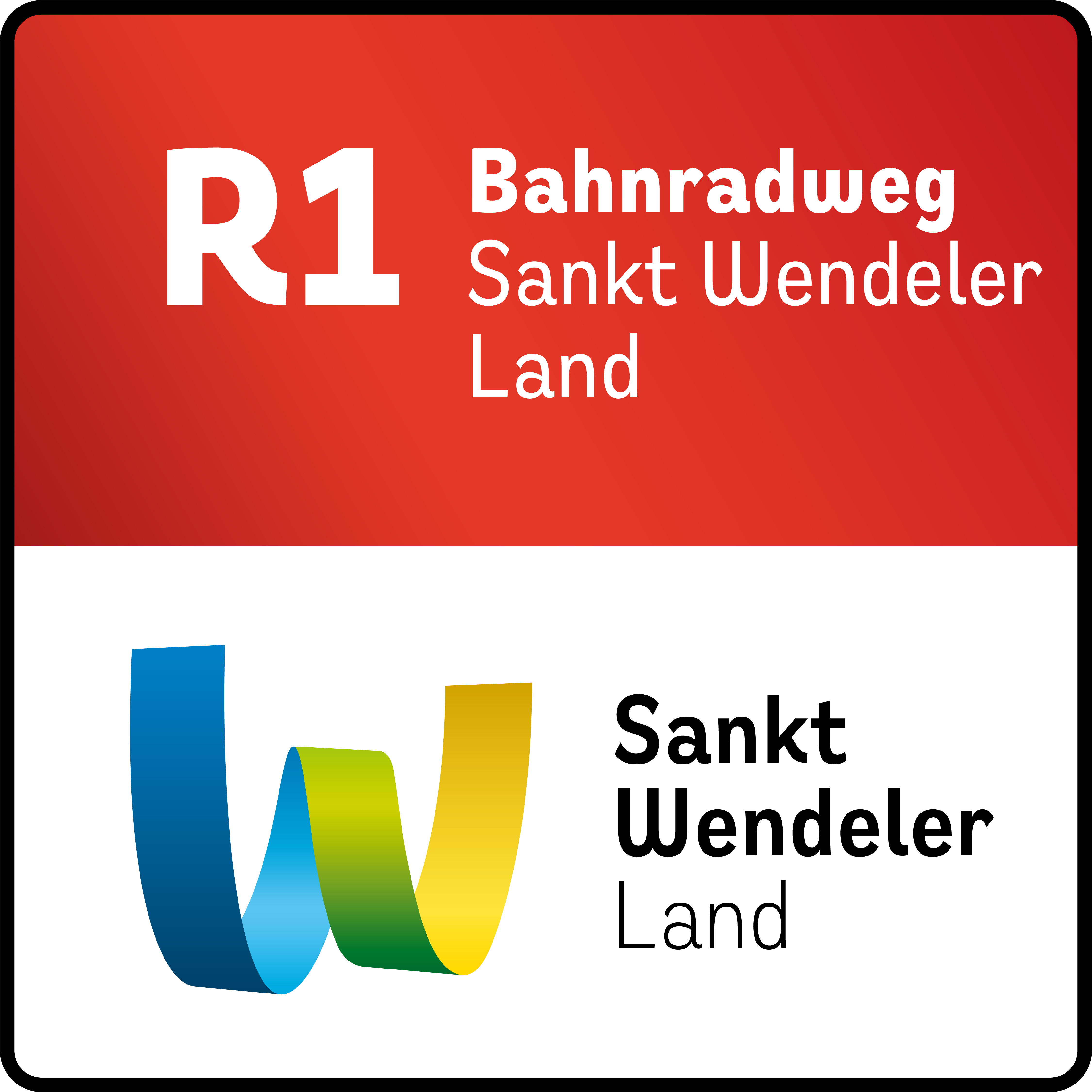 Logo des Projekts Bahnradweg Sankt Wendeler Land
