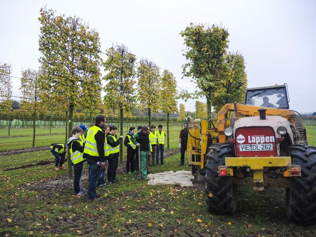 Eine Green Day Veranstaltung in einem Gartenbauunternehmen