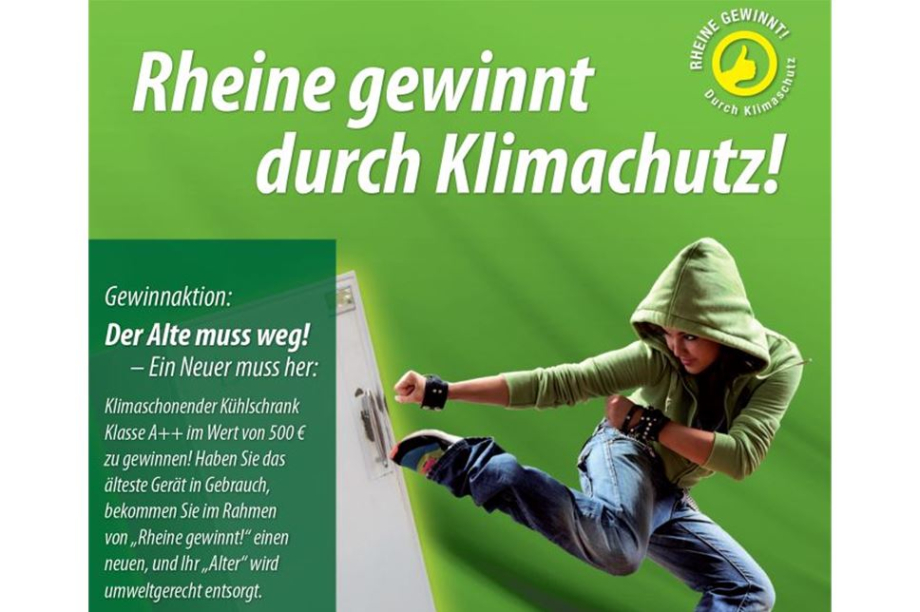 Kampagne Rheine gewinnt! – Kühlschrankaktion
