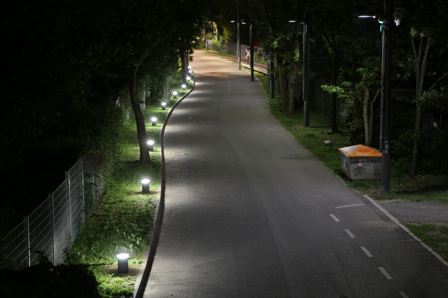 Ansicht LED-Laufsteg