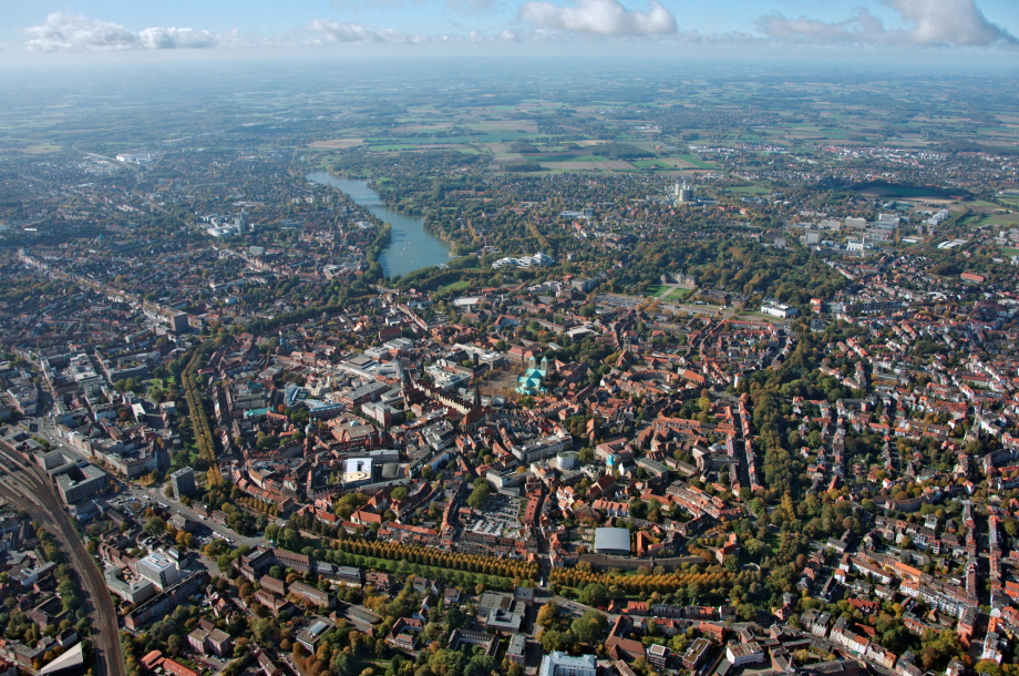 Luftbild der Altstadt