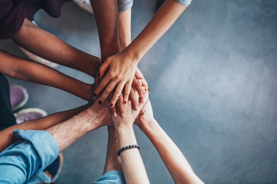 Hände Teamwork Zusammenarbeit