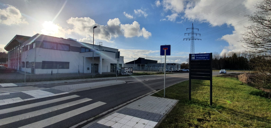 Eine Straße in der Gemeinde Nalbach