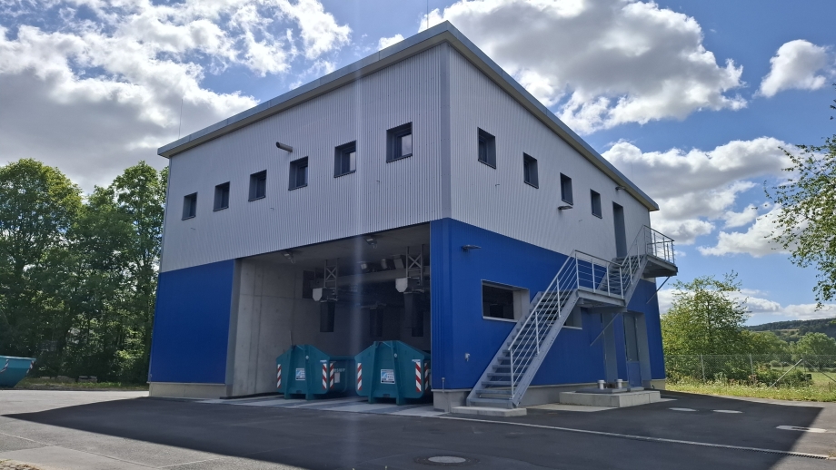 Neue Anlagen in der Kläranlage Hammelburg