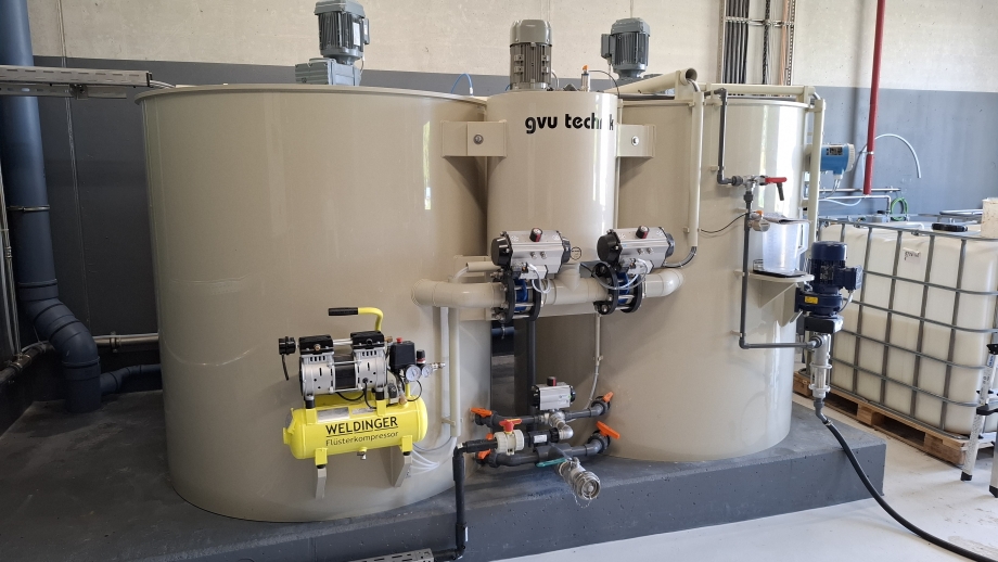 Moderne Technik in der Kläranlage Hammelburg