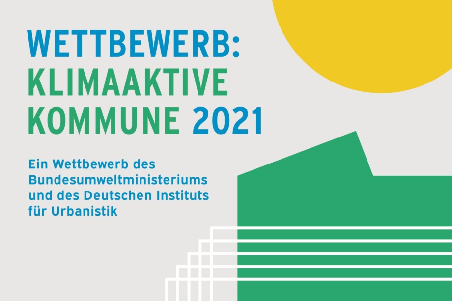 Wettbewerbsmotiv "Klimaaktive Kommune 2021"