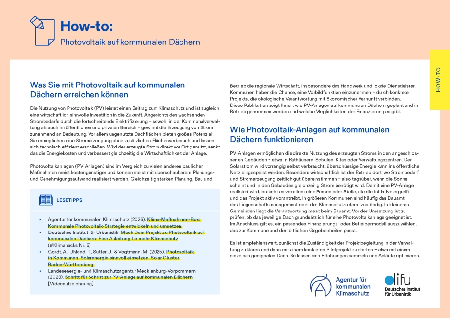 Titelbild der Publikation