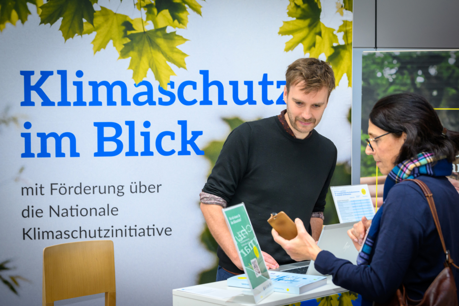 Infostand auf der Konferenz