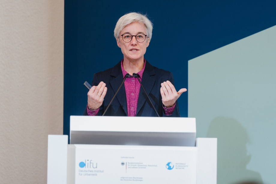 Keynote von Dr. Brigitte Knopf, Direktorin des Instituts für Klimasozialpolitik „Zukunft KlimaSozial“