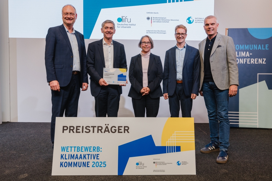 Die Landeshauptstadt Stuttgart hat mit ihrem Projekt „Klimaneutrale Eiswelt“ gewonnen