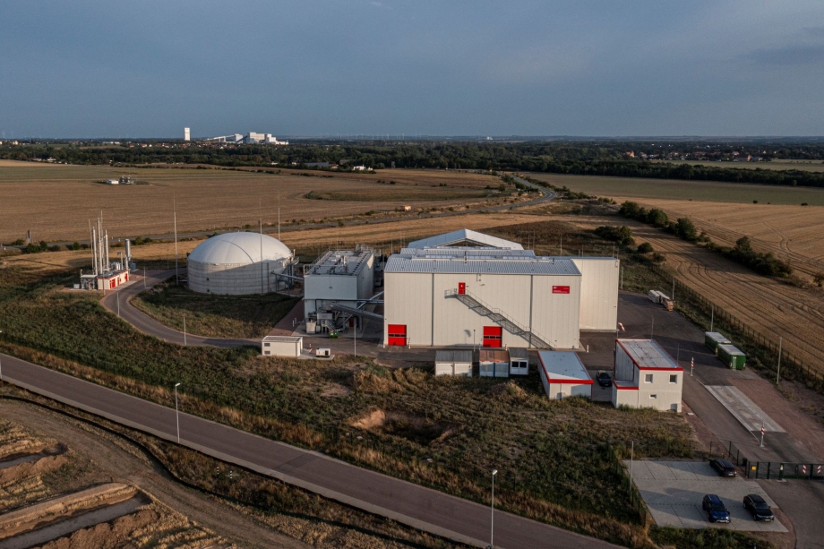 Bioabfallvergärungsanlage in Bernburg