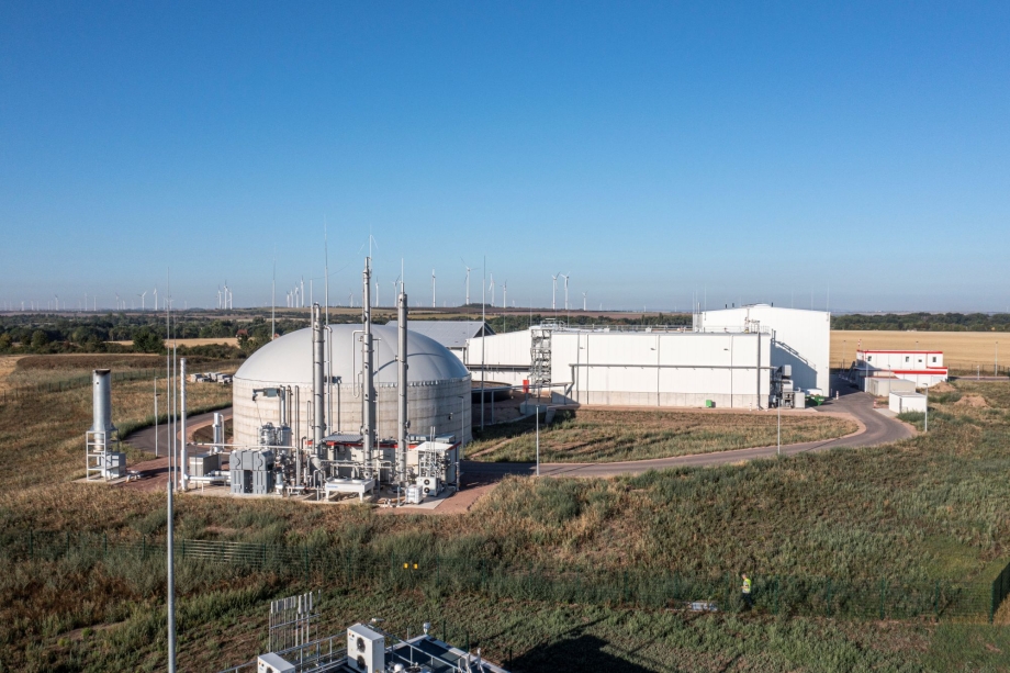 Bioabfallvergärungsanlage in Bernburg