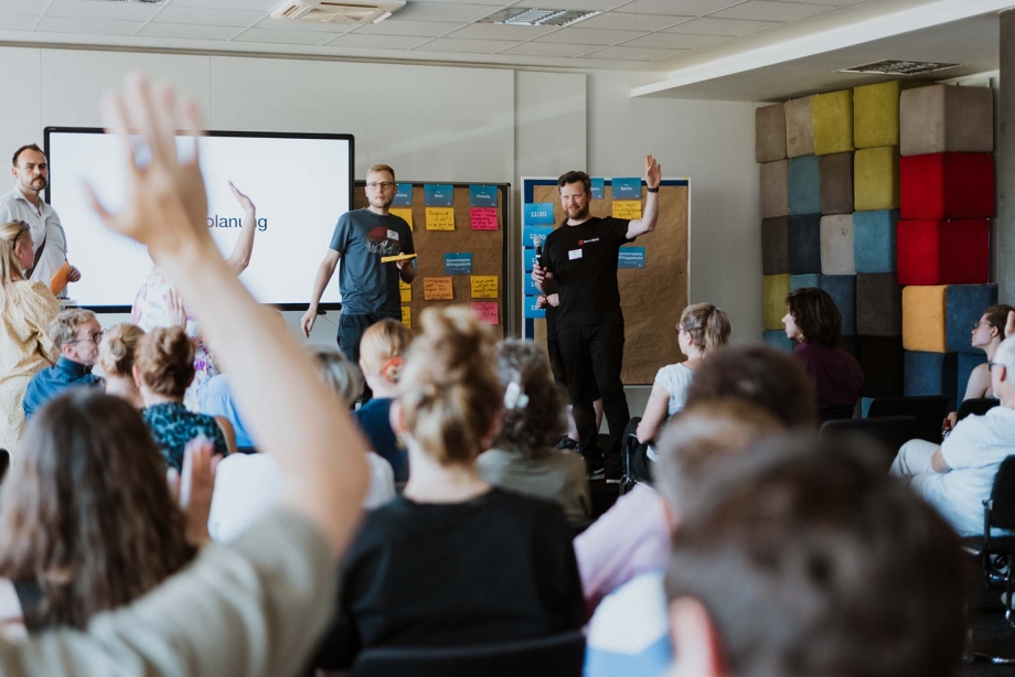 Impressionen vom Klimaaktiv-Event – Barcamp Kommunaler Klimaschutz 2025