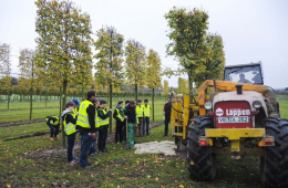 Eine Green Day Veranstaltung in einem Gartenbauunternehmen