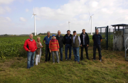 Klima-Radtour mit Besichtigung von Windrädern