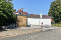 Sammelschließanlage am Bahnhof Lödingsen