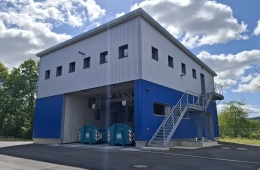 Neue Anlagen in der Kläranlage Hammelburg