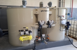 Moderne Technik in der Kläranlage Hammelburg