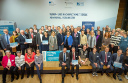 Gewinner*innen im Wettbewerb "Klimaaktive Kommune 2018"