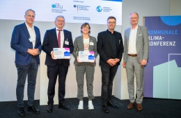 Die Preisträger in der Kategorie „Landkreise und kleine Gemeinden“