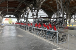  Bike+Ride-Fahrradparken am Hauptbahnhof Leipzig