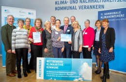 Gruppenfoto: Gewinnerteam 2018 aus Brackenheim  