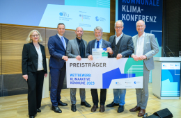 Gewinnerteam der Stadt Gudensberg mit Gratulanten