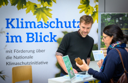 Infostand auf der Konferenz