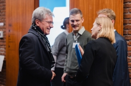 Begegnungen und Gespräche im Rahmen der Konferenz