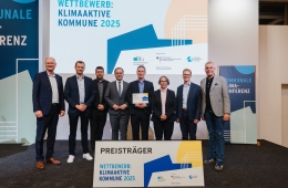 Die Stadt Greven hat mit ihrem Projekt „Energieautarke Kläranlage“ gewonnen