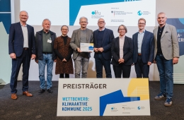 Die Landeshauptstadt Kiel hat mit ihrem Projekt „Serielle Kerndämmung in Denkmal-Siedlung“ gewonnen