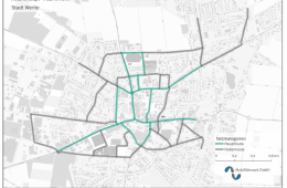 Netzkonzept Fußverkehr der Stadt Werlte