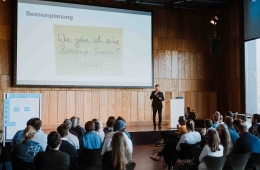 Impressionen vom Barcamp Kommunaler Klimaschutz 2026 - klimaaktiv und interaktiv