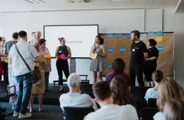 Impressionen vom Klimaaktiv-Event – Barcamp Kommunaler Klimaschutz 2025