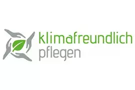 Klimafreundlich pflegen Projekt für einen ganzheitlichen und wirksamen Klimaschutz in stationären Pflegeeinrichtungen. – Logo