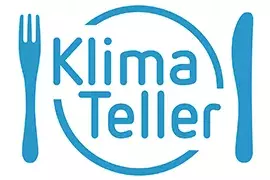 KlimaTeller-App. Anwendungssoftware für die Berechnung von THG-Emissionen von Speisen im Außer-Haus-Markt – Logo