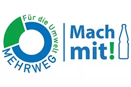 „Mehrweg. Mach mit!“ – Logo