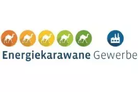 Energiekarawane Gewerbe - eine Informations- und Motivationskampagne im Bereich Energieeffizienz für KMU in kommunalen Gewerbegebieten – Logo