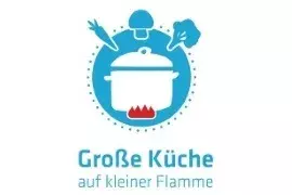 Große Küche auf kleiner Flamme - Großküchen leisten ihren Beitrag zum Klimaschutz – Logo