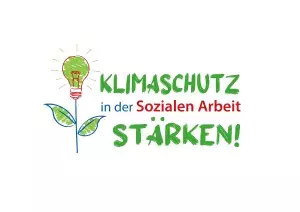 Klimaschutz in der Sozialen Arbeit stärken – Logo