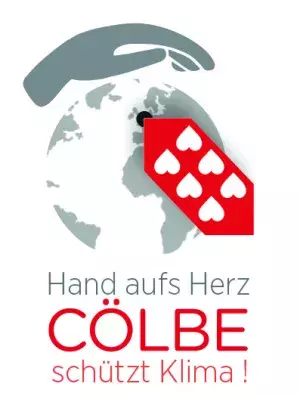 Hand aufs Herz – Cölbe schützt Klima – Logo