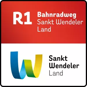 Radfahren auf ehemaligen Bahntrassen: Nahe-Hunsrück-Radweg – Logo
