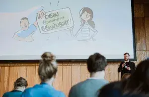 Impressionen vom Barcamp Kommunaler Klimaschutz 2026 - klimaaktiv und interaktiv